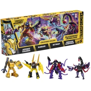TRANSFORMERS LEGACY CREATURES COLLIDE BUZZWORTHY BUMBLEBEE 4 PACK MISB - Picture 1 of 5