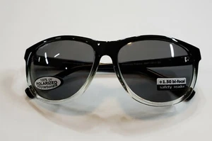 Coyote +1.50 Bi-Focal Safety Reader Sunglasses Polarized - Picture 1 of 6