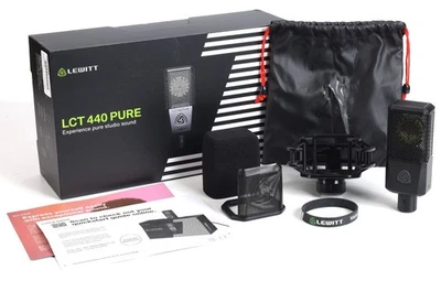 Lewitt LCT 440 PURE Condenser Microphone - Black - Image 1 of 4