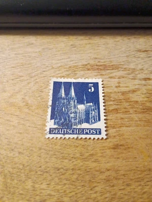 1948 Allied Zone Buildings 5pf - Image 1 of 2