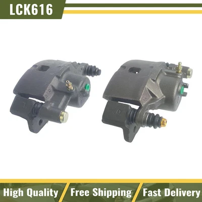 Pinzas de freno delanteras izquierda y derecha con soporte para Honda CRX Cardone 1990-1991 Foto 1 de 4