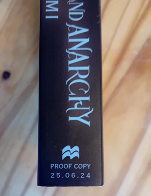 Uncorrected Proof Original -Children of Anguish and Anarchy by Tomi Adeyemi - UK - Image 1 of 4
