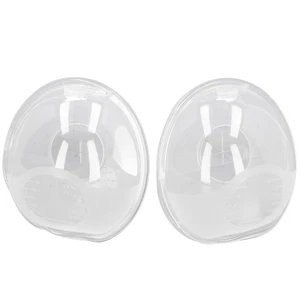 2PCS Wearable Breast Milk Collector Leak Proof Silicone Nipple Cup for Mothers - Picture 1 of 12