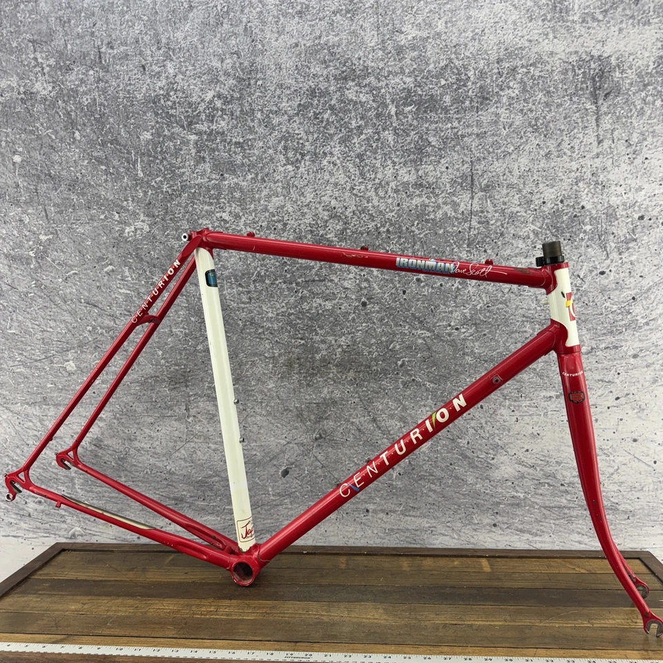 Vintage Centurion Ironman Dave Scott Tange 1 Road Bike Frame 56cm Japan 700c - Image 1 of 4