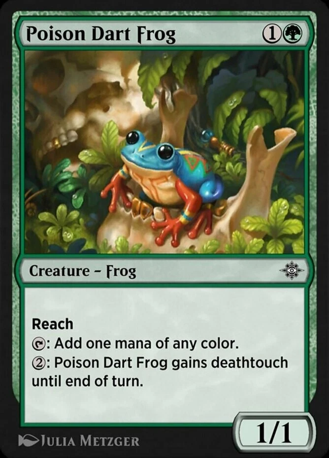 x1 Poison Dart Frog - Lost Caverns of Ixalan - NM - MTG - Image 1 of 1