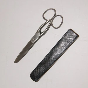 Vintage Scissors with Case - Sheffield England - Picture 1 of 5
