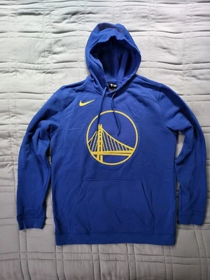 Sudadera con Capucha Nike NBA Golden State Warriors Logo Azul Grande Foto 1 de 4