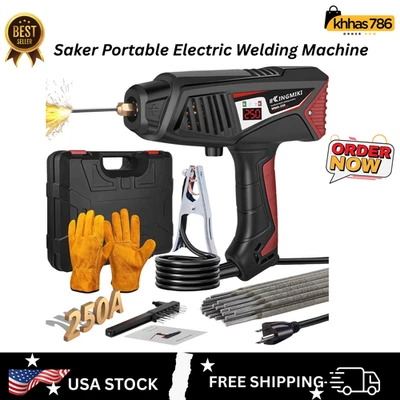 Saker Portable Electric Welding Machine,110V Portable Welder Handheld with IG - Image 1 of 4
