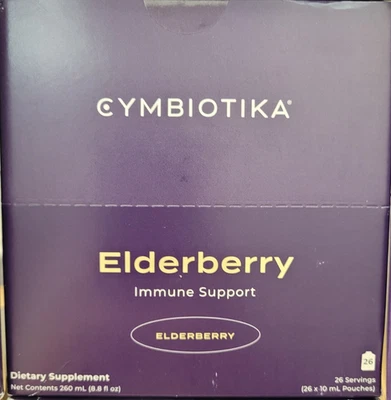 Nuevo CYMBIOTIKA Saúco Apoyo Inmunológico con Equinácea 26 Bolsas ENVÍO GRATUITO Foto 1 de 4