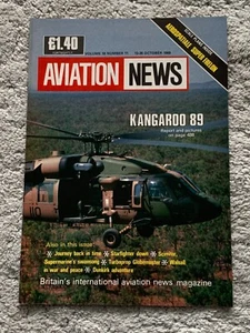 Aviation News Magazine, Vol 18 Number 11, October 1989 - Picture 1 of 1