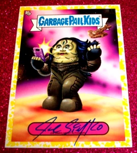 2023 Garbage Pail Kids Intergoolactic Mayhem #89 Auto By Joe SIMKO 02/50 Yellow - Picture 1 of 3