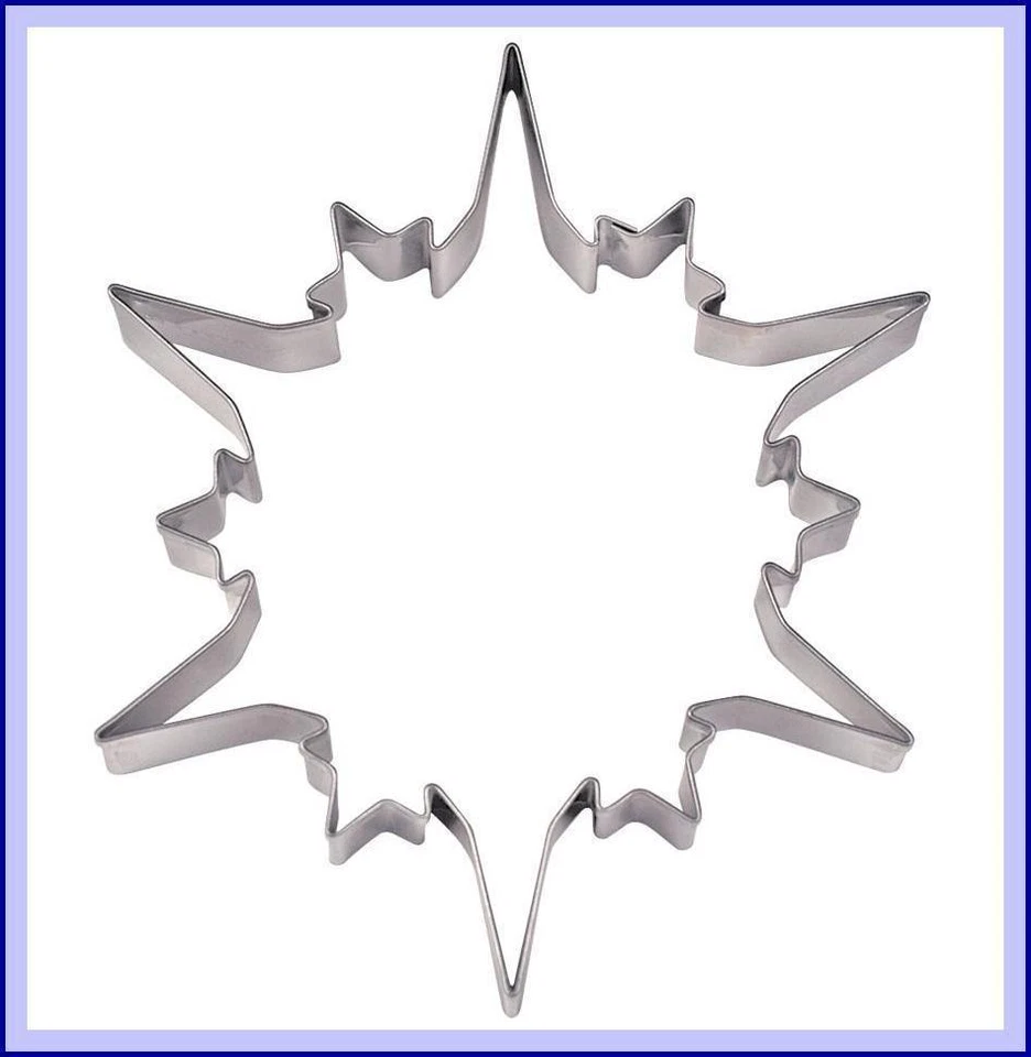 Ausstecher/Ausstechform "EISKRISTALL" 10,5 cm - Kristall, Schneeflocke - Bild 1 von 1