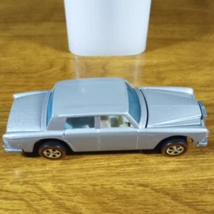 Hot Wheels Redline Rolls Royce Silver Shadow Enamel Silver Gray Hong Kong 1969 - Picture 1 of 9