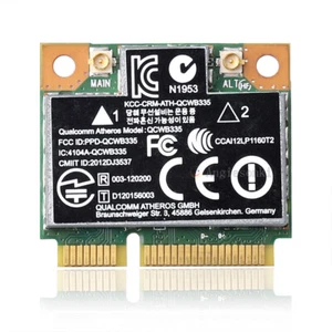 HP 655 CQ58 ENVY 4 6 M4 M6 DV7 Wireless LAN Card 690019-001 QCWB335 wifi+BT4.0 - Picture 1 of 5