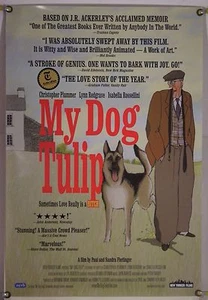 MY DOG TULIP ROLLED ORIGINAL ONE SHEET MOVIE POSTER CHRISTOPHER PLUMMER (2010) - Picture 1 of 1