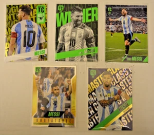Tarjeta coleccionable de fútbol Panini Top Class 2025 - los 5 Lionel Messi Argentina - Imagen 1 de 1