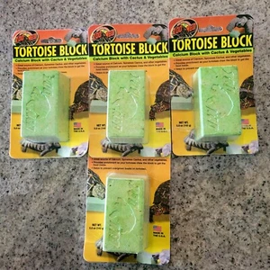 Turtle Food Block Zoo Med Banquet Tortoise and Calcium Supplement Exp Nov 2026 - Picture 1 of 6