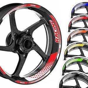 Red Rim Wheel Sticker Decals 17 inch For Suzuki GSXS1000F 16-19 18 17 - Picture 1 of 18
