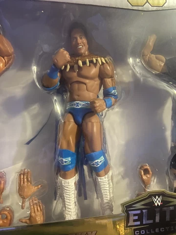 WWE Elite 60th Anniversary Rocky Maivia Then Now Forever Together Cover