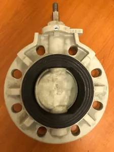3700-08WWE Safi 4" DN100 Butterfly Valve EPDM Lever Wafer Type Flange PN10 - Picture 1 of 3
