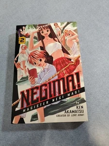 Negima! Magister Negi Magi Vol 2 Used English Manga Comic Book - Picture 1 of 2
