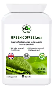 Weight Loss Slimming Dieting Appetite Control. Green Coffee Bean Capsules - Picture 1 of 8