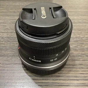 Canon RF-S 18-45mm F/4.5-6.3 IS STM Camera Lens Japan Black - #18734 - Picture 1 of 17