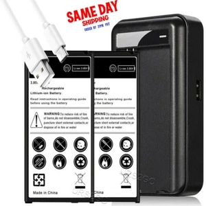 6820mAh BG900BBC Battery or Charger for Samsung Galaxy S5 i9600 G900 G900A G900T - Picture 1 of 5