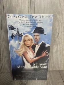 Memoirs of an Invisible Man (VHS, 1992) New Sealed With Watermark Stamp - Picture 1 of 6