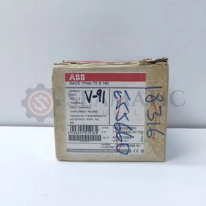 ABB MCCB 3P 10A, SACE TMAX T2N 160, Ui=800v, Uimp=8Kv, Ue=690VAC, V#91 - Picture 1 of 10