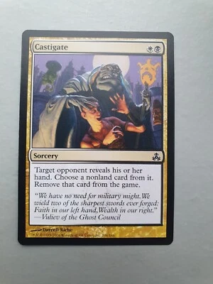 Castigate , MTG Guildpact (2006). Common Multicoloured Sorcery NM - Image 1 of 2