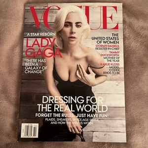 Vogue Magazine October 2018 - Lady Gaga, Stormy Daniels - New and Sealed - Picture 1 of 2