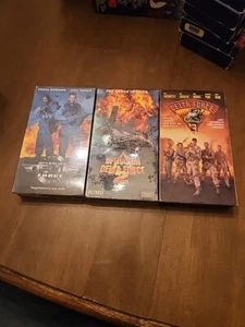Delta Force 1,2&3 VHS - Nick Cassavetes, Mike Norris - Action Adventure - Picture 1 of 1