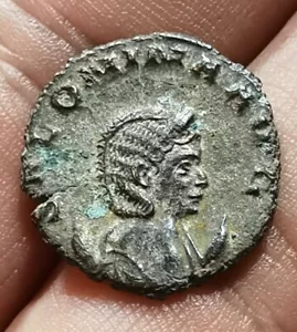 Salonine , Billon Antoninien, Rome, (261-262) revers PVDICITIA / Q - Imagen 1 de 2
