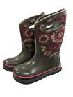 Bogs Classic Pansies Youth Winter Boots  Us 13 Girls Rain Boots Pull On -30
