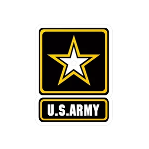 U.S. Army Kiss-Cut Vinyl Decals - Military Decor, Stickers for Veterans - Picture 1 of 17