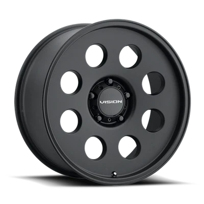 Vision Off-Road Wheels 56 16x8 +0 Satin Black 5x114.3 5x4.5 (QTY 1) 56-6865SB0 Foto 1 de 4