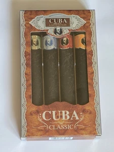 4 pcs fragrances for men Cuba contains:GoldBlueRedOrange4×1.17 fl.oz - Picture 1 of 3