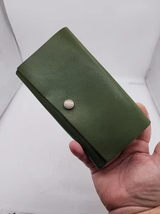 Cartera Portland Leather Goods Green Rancher Bi plegable cierre a presión  - Imagen 1 de 8