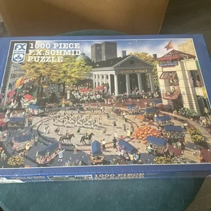 F.X. SCHMID 1000 Piece Puzzle (1999) - Quincy market Boston, Mass. New Sealed - Picture 1 of 6