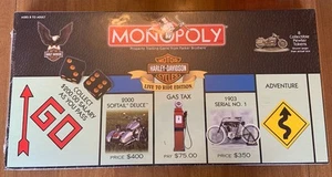 Harley Davidson Live To Ride Edition 2000 Monopoly gioco da tavolo NUOVO - Foto 1 di 2