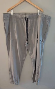 Fabletics The One Gray Mens 4X Sporty Quick Dry Sporty Lightweight Jogger Pants - Picture 1 of 5