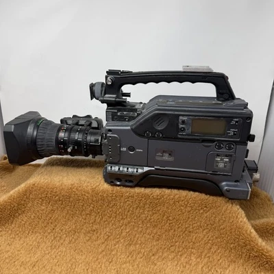 VTG Sony DSR-390 DVCAM Camcorder w/ Fujinon Lens PARTS REPAIR READ DESCRIPTION - Image 1 of 4