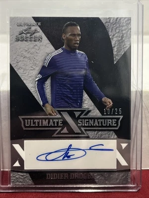 2022 Leaf Ultimate Soccer Ultimate Signature Didier Drogba Auto /25 - Image 1 of 3