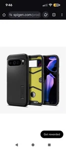Spigen [Tough Armor] Phone Case for Pixel 9 Pro XL / METAL SLATE IS COLOR. CLEAN - Picture 1 of 4