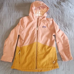 Patagonia Jacke Damen XL rosa gelb H2No wasserdicht Kapuze Mantel STY68040FA20 - Bild 1 von 23