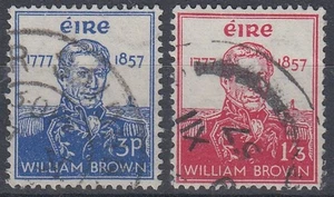 IRLANDA 1957 WILLIAM MARRÓN PAR USADO (ID:467/D57986) - Imagen 1 de 1