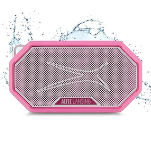 Altec Lansing HydraMini 2.0 Speaker, IP67 Waterproof, Magnetic, Pink - Picture 1 of 5
