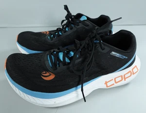 Topo Specter Zapatos para Correr Para Hombre Talla 10.5 Negro Azul 5mm Caída Acolchados Atléticos - Imagen 1 de 16