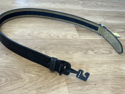 Nuevo cinturón de trabajo tejido de canasta forrado de gamuza negra Safariland 87 talla 42 87V-42-8 Foto 1 de 4